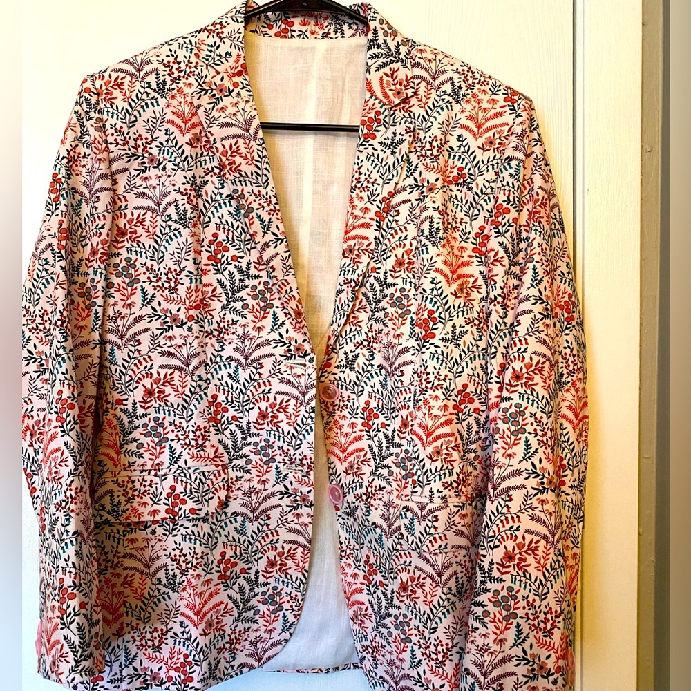 Floral jacket/blazer